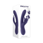 Evolved Wings Of Frenzy Thrusting Butterfly Dual Stimulator Purple — Power Play Studio