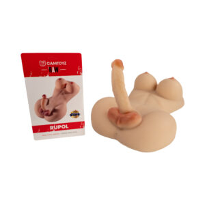 Camtoyz Raw Torso Transexual Rupol Piel Clara Beige — Power Play Studio