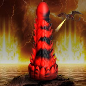 Creature Cocks Demon Rising Scaly Dragon Silicone Dildo — Power Play Studio