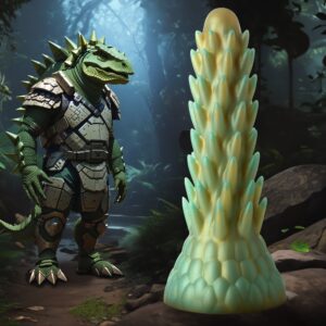 Creature Cocks Stegosaurus Spiky Reptile Silicone Dildo — Power Play Studio