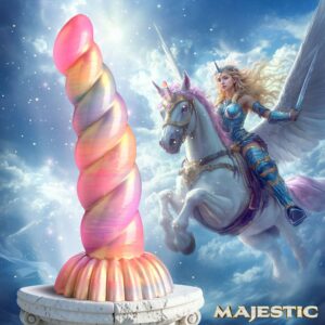 Creature Cocks Majestic Aurora Unicorn Silicone Dildo — Power Play Studio
