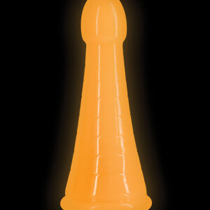 Firefly Phoenix Glow in the Dark Dildo - Orange — Power Play Studio