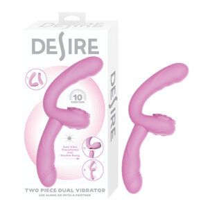Nasstoys Desire 2 pc Dual Vibrator in lavender, front view