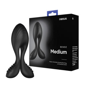 Nexus Bendz Plug Medium - Black — Power Play Studio