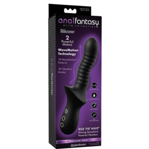 Anal Fantasy Elite Pleasure Wave Black — Power Play Studio - Power Play Studio, LLC