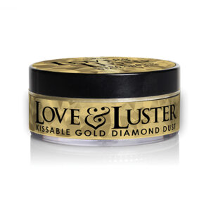 Sensuva Love & Luster Kissable Gold Diamond Dust Jar 2 oz — Power Play Studio - Power Play Studio, LLC