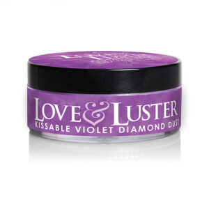 Sensuva Love & Luster Kissable Violet Diamond Dust Jar 2 oz — Power Play Studio - Power Play Studio, LLC