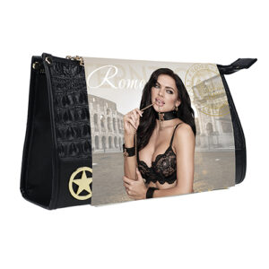 Shots Ouch! Rome Collection Bondage Kit w/Bag - Black — Power Play Studio