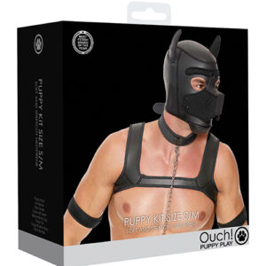 Shots Ouch Puppy Play Complete Kit - SM Black — Power Play Studio