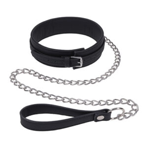Signature Midnight Muse Collar & Leash — Power Play Studio - Power Play Studio, LLC