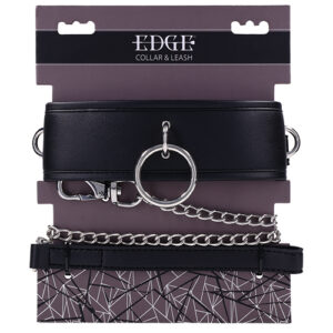 Edge Collar & Leash - Black — Power Play Studio