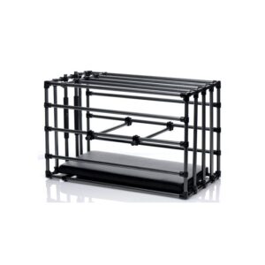 Master Series Adjustable Kennel Cage with Padded Board — Power Play Studio