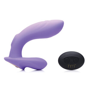 Inmi 10x G-Tap Tapping Silicone G-Spot Vibrator - Purple — Power Play Studio