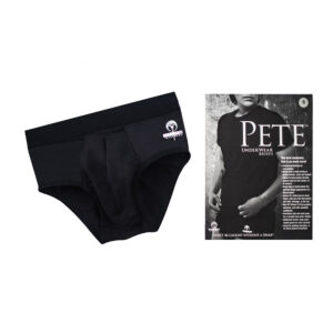 SpareParts Pete Briefs Nylon Packing Underwear Black