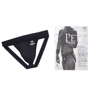 SpareParts Pete Freestyle Nylon Packing Jock Black — Power Play Studio