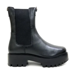 Luna Black Mid-calf Chelsea