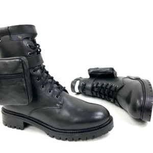 Margo Combat Boot with Side Pocket