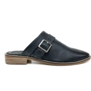 Veronica Black Vintage Mule
