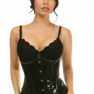Lavish Patent Underbust Corset - Power Play Studio, LLC