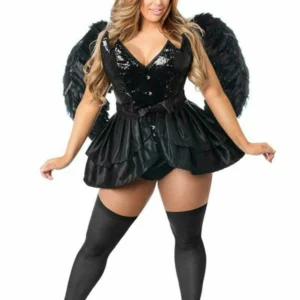 Top Drawer Fallen Angel Corset Costume