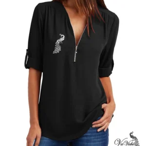 VaVichi Queens Virtuous Zip Top