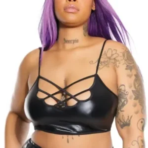 Coquette Diva Wetlook Bralette