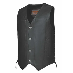 Men's Premium Leather Vest