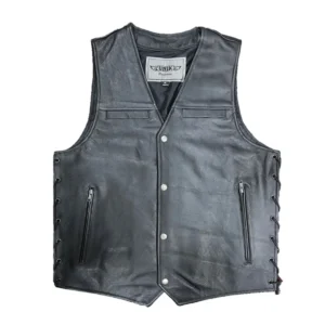 Men's Premium Leather Vest