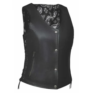 Ladies' Lining Leather Vest