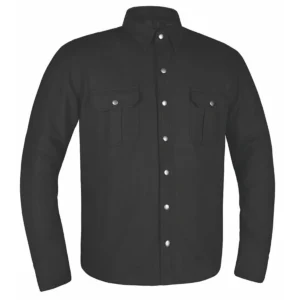 Men's Black Armored Flannel - Black