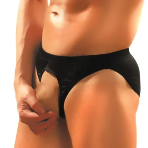 Pouchless Brief Black O/s - Power Play Studio, LLC