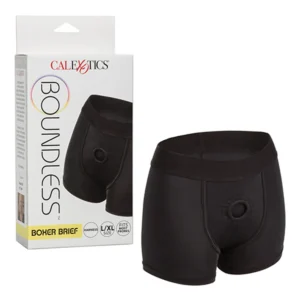 Boundless Boxer Brief L/xl Harness Black