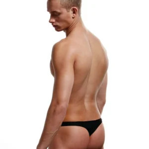Envy Low Rise Thong Black S/m - Power Play Studio, LLC