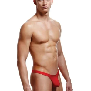Envy Low Rise Thong Red M/l - Power Play Studio, LLC