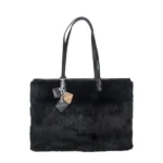 Olivia Fur+Leather Handbag - Power Play Studio, LLC