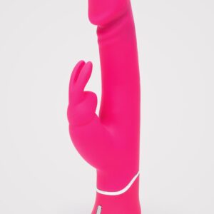 Happy Rabbit Dual Density Rechargeable Silicone Rabbit Vibrator Pink - Power Play Studio, LLC