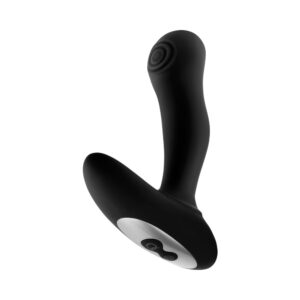 Forto Thumper Rechargeable Remote-Controlled Silicone Thumping Anal Vibrator Black | Power Play Studio, LLC