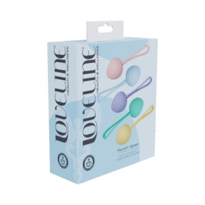 LoveLine PelviFit Berry Kegel Kit Multiweight Waterproof Multicolor — Power Play Studio - Power Play Studio, LLC