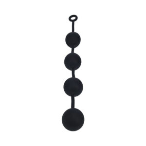 LEVELZ Round Silicone Anal Balls XXLarge 60 mm Black | Power Play Studio, LLC
