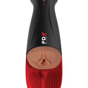 PDX Elite Fuck-O-Matic Pro XL Pussy Stroker - Brown - Power Play Studio, LLC