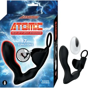 Atomic Heat-up Massager Black - Power Play Studio, LLC