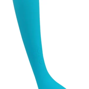 Cloud 9 Health & Wellness Rechargeable G-spot Slim 7 Inch Dual Motors Aqua Blue - Power Play Studio, LLC