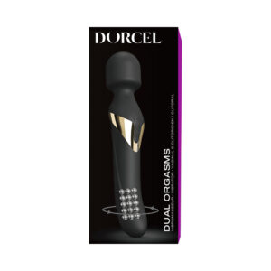 Dorcel Dual Orgasms Gold Rotating Rabbit Vibrator, main view, Power Play Studio, LLC