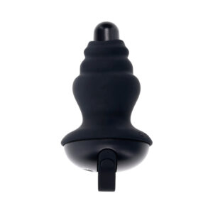 Gender X Echo Rechargeable Vibrating Sheathed Silicone Black - Power Play Studio, LLC