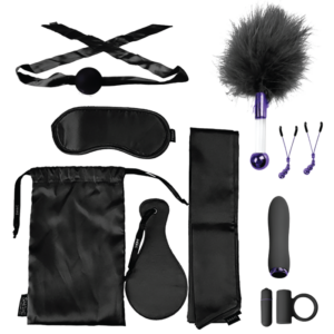 Merci The VIP Room BDSM Premium Set Black - Power Play Studio, LLC