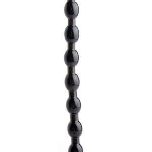 Hosed 1.5 inch beaded anal hose, 19 inches long, main view, Power Play Studio, LLC
