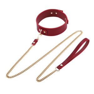 Kinky Play Box Federico Luxurious Leather Restraint Kit – Red