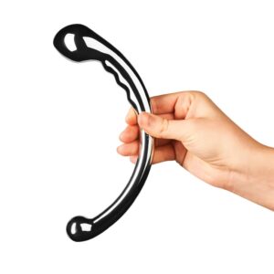 Le Wand Hoop Dual Ended Stainless Steel Massager - Power Play Studio, LLC