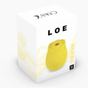 Loe The Rose Premium Suction Stimulator Yellow - Power Play Studio, LLC