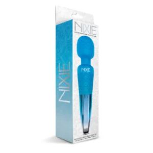 Nixie Wand Massager Blue Ombre Metallic - Power Play Studio, LLC